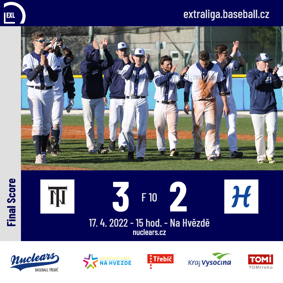 Baseballisté slaví vyhranou sérii Baseballisté slaví vyhranou sérii